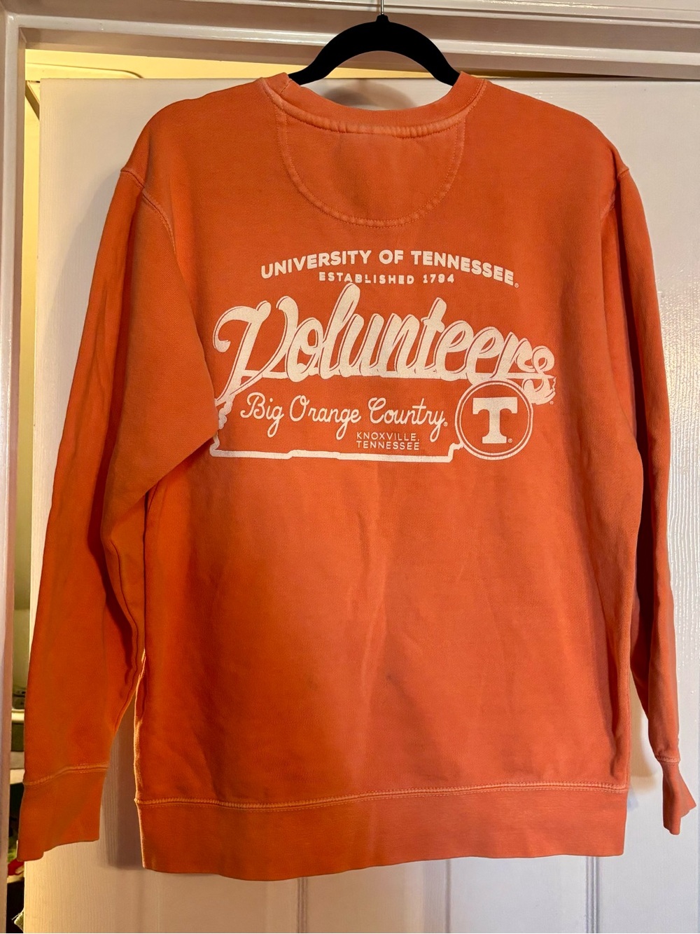 ๐Tennessee Volunteers๐Comfort Colors Orange Sweatshirt